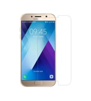 Samsung Galaxy A3 2017 Uyumlu Ekran Koruyucu Screen Protector Tempered Glass Kristal Netliğinde %100 HD Görüntü, Yüksek Kalite Kırılmaz Temperli Cam (Şeffaf)