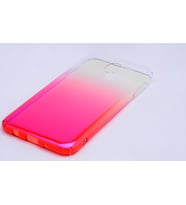Galaxy J730 Pro Kılıf Parlak Renk Geçişli Kılıf (Pembe)