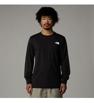 M L/S EASY TEE Black