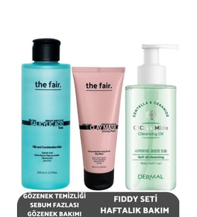 the fair. Gözenek Temizliği Sebum Fazlası Gözenek Bakımı ve Fiddy Seti Haftalık Bakım