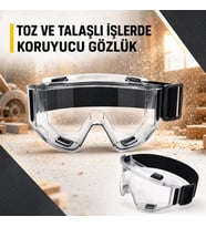 SGS773 Koruyucu Toz Gözlüğü Sport Ayarlı