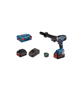 Gelişmiş 18V-150 C Akü, Darbeli ve Delici Vida, 2x8.0Ah Güç Seti