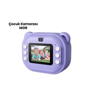 Termal Baskı Özellikli Mini Kamera Mor