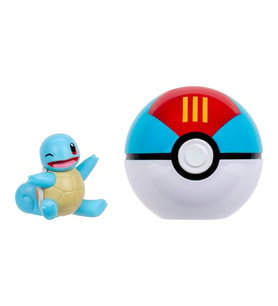 Pokemon Clip 'N' Go Poke Ball ve Squirtle Figür PKW4164