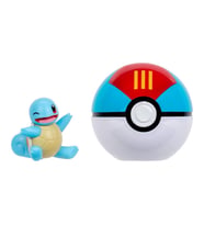 Pokemon Clip 'N' Go Poke Ball ve Squirtle Figür PKW4164