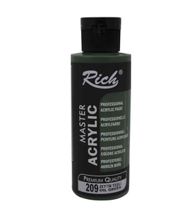 Rich Akrilik Boya Master 120 CC Zeytin Yeşili 120-209