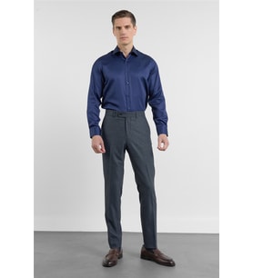 Lacivert Yan Cep Slim Fit Esnek Classic Pantolon 1003255180