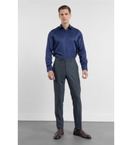 Lacivert Yan Cep Slim Fit Esnek Classic Pantolon 1003255180
