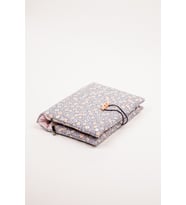 Kitap Kılıfı ve Defter Kılıfı 20x25 cm A5 Uyumlu Fermuarlı Kalem Cepli Kumaş Organizer
