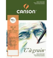 Canson Ca Grain İnce Dokulu Eskiz Blok 180 gr. A5 30 Sayfa 