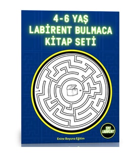 4-6 YAŞ Labirent Bulmaca Kitap Seti (3 Kitap)