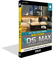 KODLAB YAYIN YENİ BAŞLAYANLAR İÇİN 3D STUDIO MAX EĞİTİM KİTABI (Siyah - Beyaz)