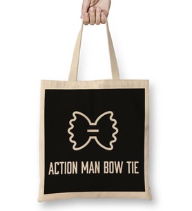 Alan Partridge Action Man Bow Tie Bez Çanta Uzun Saplı