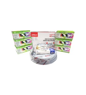 Dahua 6’lı Full HD Güvenlik Kamerası Seti Renkli Gece Görüşlü, SMD Plus Destekli