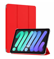 Microsonic Apple iPad Mini 6 2021 (A2567-A2568-A2569) Smart Case ve arka Kılıf Kırmızı