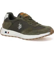 U.S.POLO ASSN COOPER 3FX HAKİ COMFORT CASUAL GÜNLÜK SPOR AYAKKABISI