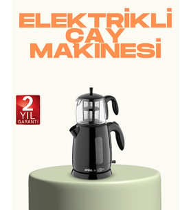 Susuz Çalışma Emniyetli Sinbo Elektrikli Çay Makinesi