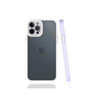 Apple iPhone 12 Pro Max Uyumlu Kılıf Zore Mima Kapak (Lila)