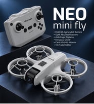 Kameralı Mini Drone NEO Mini Fly – Başlangıç Seviyesi, Engel Algılama ve Canlı Görüntü Aktarımı, 14 cm