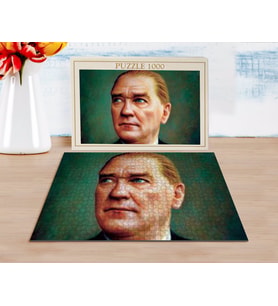 BK Home Atatürk Tasarımlı 1000 Parça Profesyonel Puzzle-37