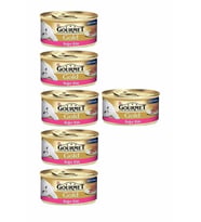 Gourmet Gold Kıyılmış Sığır Eti Yaş Kedi Maması 85 gr x 6 Adet