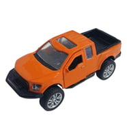 Çek Bırak Metal Arazi Aracı 13 cm - Turuncu