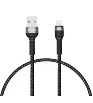 Zore Shira Serisi Lightning USB Kablo 30cm (Siyah)