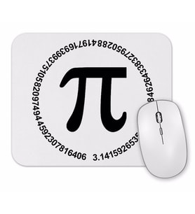 Matematik Daire Pi Sayısı Mouse Pad