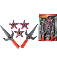 108042588 Next Ni̇nja Kni̇ves And Stars Red