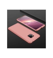 Huawei Mate 20 Pro Uyumlu Kılıf Zore Ays Kapak (Rose Gold Altın)