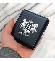 Canım Dostum İsimli Metal Siyah Sigaralık