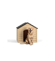 Köpek Kulubesi - Bahçe Ve Kapı Önü Taşınabilir Kolay Kurulum Ve Yüksek Kalite Malzemeli