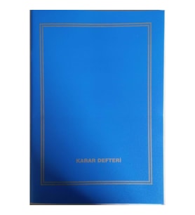 KARAR DEFTERİ - GÜLPAŞ YAYINLARI