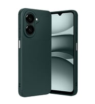 Galaxy A07 4G Auto Focus Karbon Kapak - Koyu Yeşil