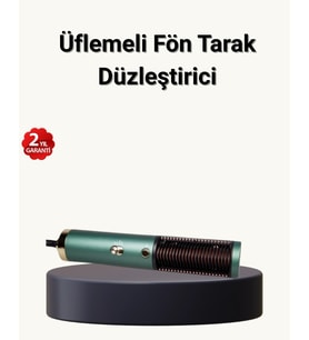 İyon Teknolojili Seramik Saç Düzleştirici - Eşit Isı Dağılımı