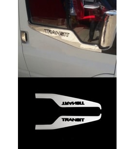 Ford Transit Krom Cam Çıtası 2007-2013 2 Parça P.Çelik