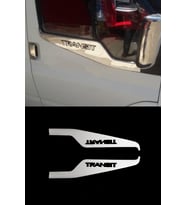 Ford Transit Krom Cam Çıtası 2007-2013 2 Parça P.Çelik