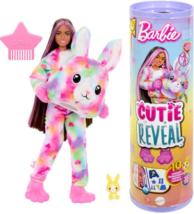 Hrk38  Cutie Reveal Barbie Color Dream Series - Bunny (Çok Renkli)