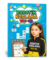 Robotik Kodlama YAZ-SİL Kitabı 4-10 Yaş (İkinci Seviye)