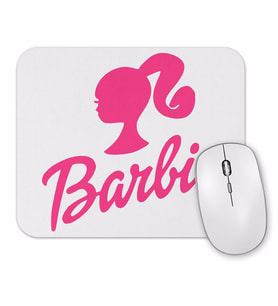 Barbie Logo Mouse Pad