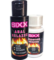 Süper Sixx 60 Ml Bay Relax +Erkeklere Özel Güç 30 Lu