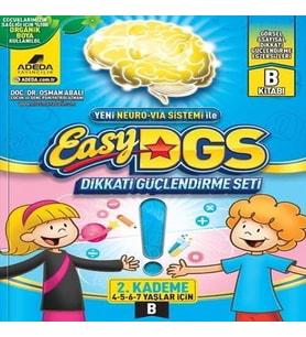 EASY Dikkati Güçlendirme Seti 4-7 yaş B çığı