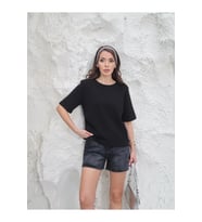 Kadın Vatkalı T-Shirt – Pamuk İnterlok Kumaş