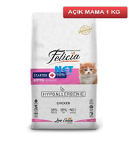 Felicia 1kg Poşet Tavuklu-Hamsili Yavru Kedi Mama 1 kg poşette gönderilmektedir