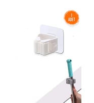Pratik Temizlik Sapı Tutucu, Banyo ve Mutfak Düzenleyici, 1 Adet