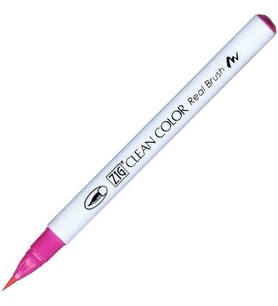 Zig Clean Color Real Brush Fırça Uçlu Marker Kalem 025 Pink 