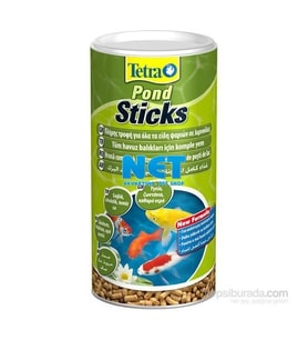 Tetra Pond Sticks Yeşil 1 L 100 gr Skt: 02/2029 Orjinal Ambalajında