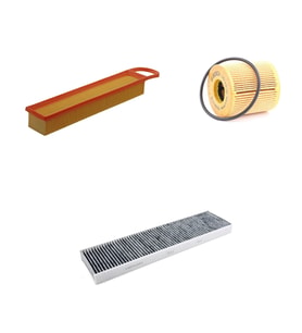 Bosch Filtre Bakım Seti Mini One 1.4 95 Beygir 2008-2011 Hava + Yağ f. + Polen Filtre Sardes