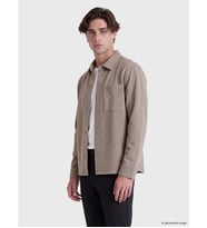 LCW Vision Kahverengi Regular Fit Erkek Gömlek