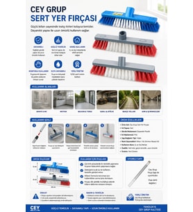 Cey Grup Sert Yer Fırçası